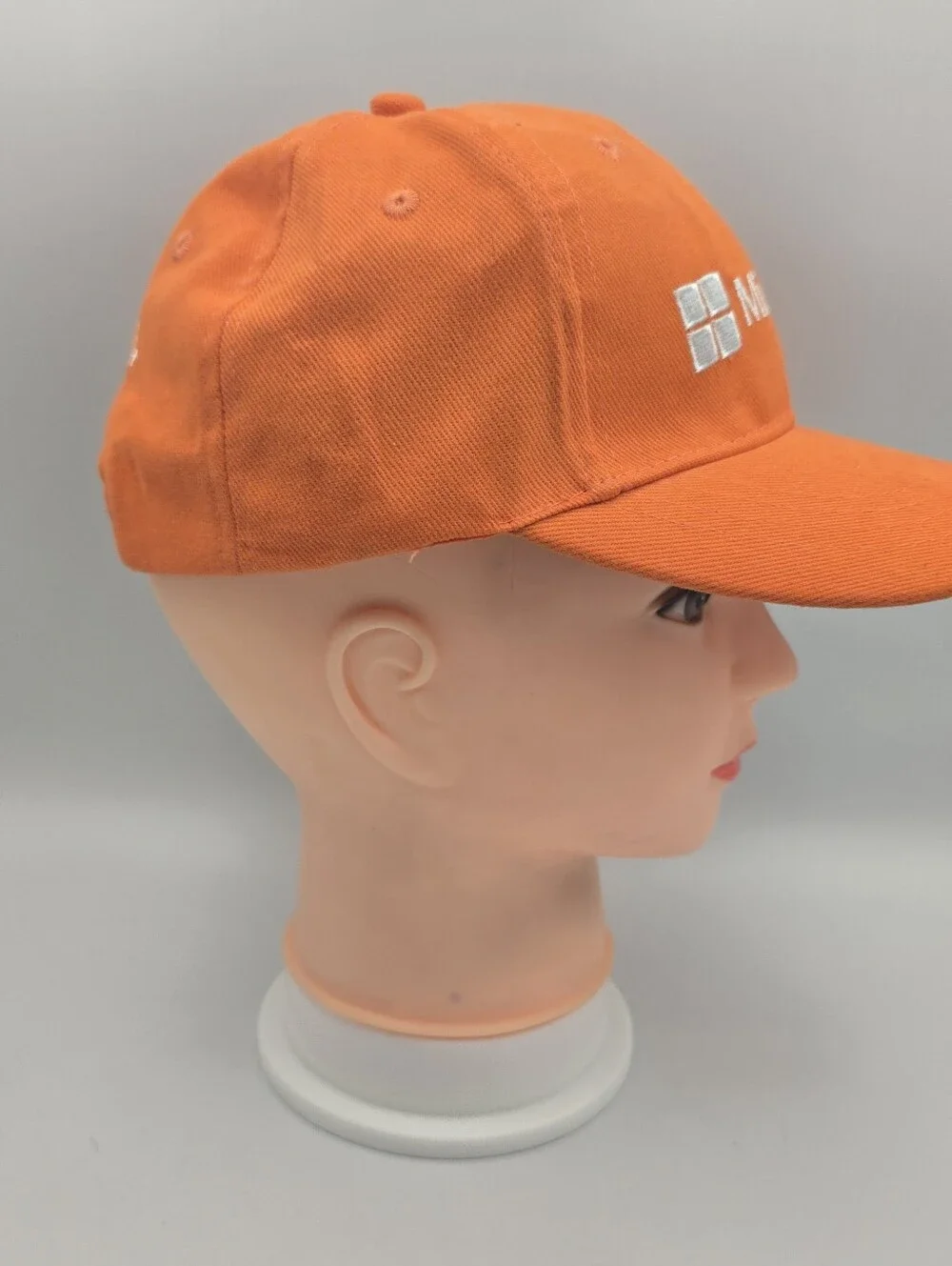 Kids Microsoft Coder Orange Adjustable Cotton Hat 54cm